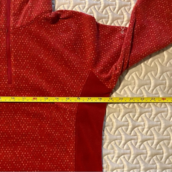 Columbia pullover fleece, dark red (M) NWOT - Picture 6 of 7